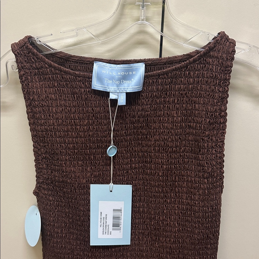 Hill House Cosima Nap Dress Chocolate Brown Midi Dress - Picture 5 of 5